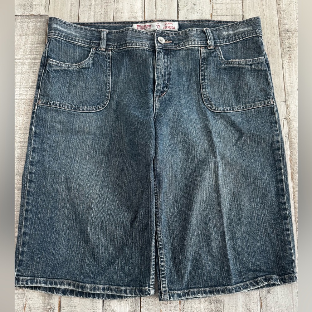 Mossimo Supply Co. Denim Bermuda Shorts